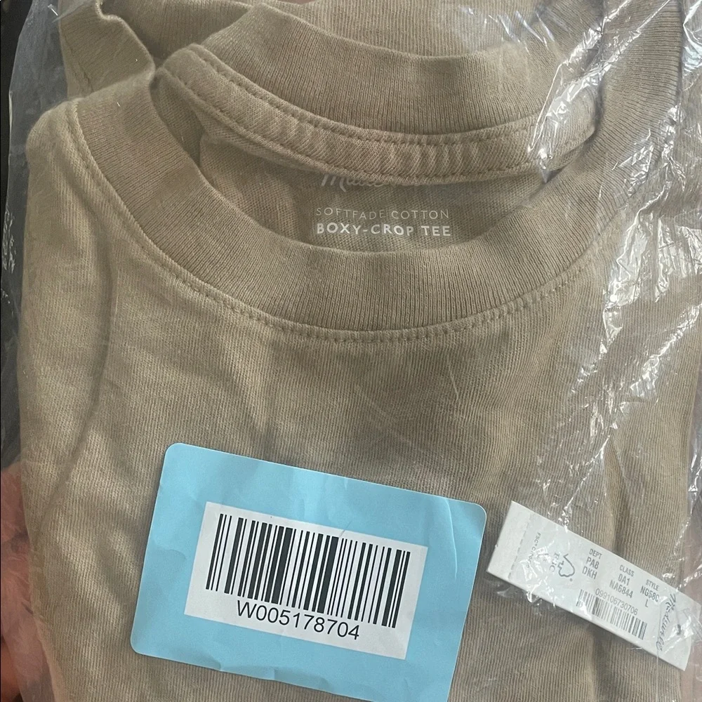 Madewell Tan Crop Top - Picture 4 of 4